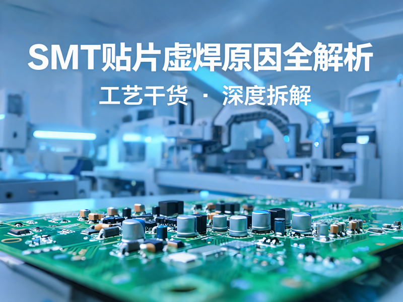 SMT贴片加工虚焊原因全解析