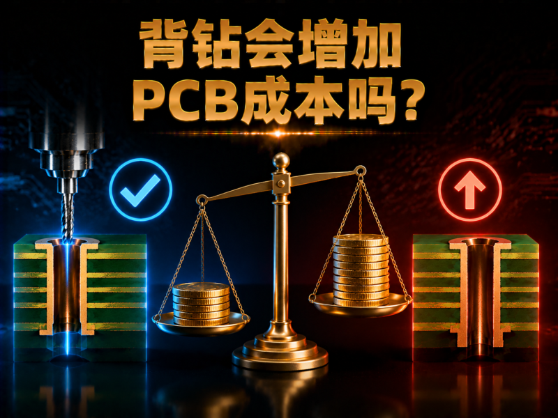 背钻会增加PCB成本吗？