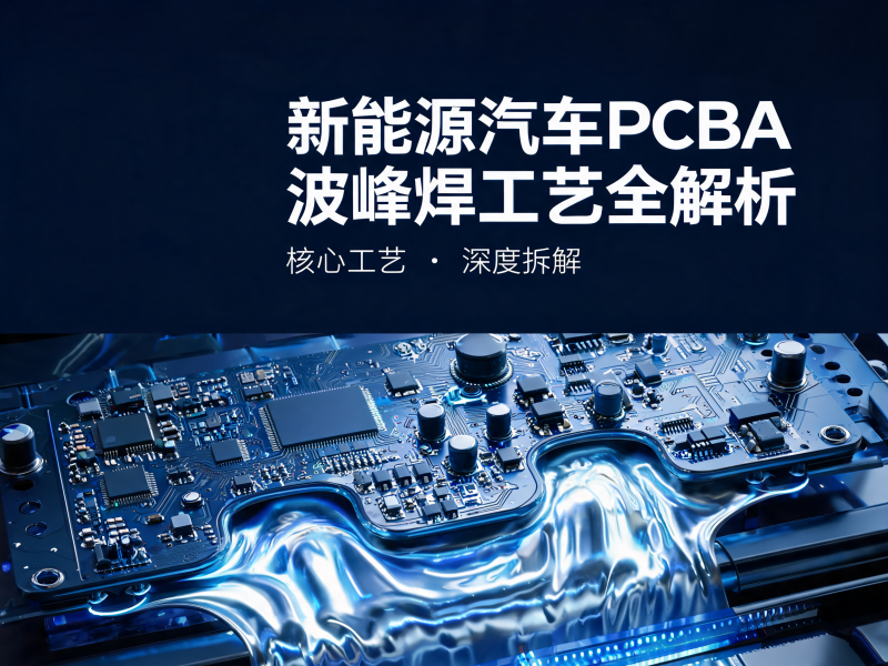 新能源汽车 PCBA 波峰焊工艺全解析：不只是 “过锡” 那么简单