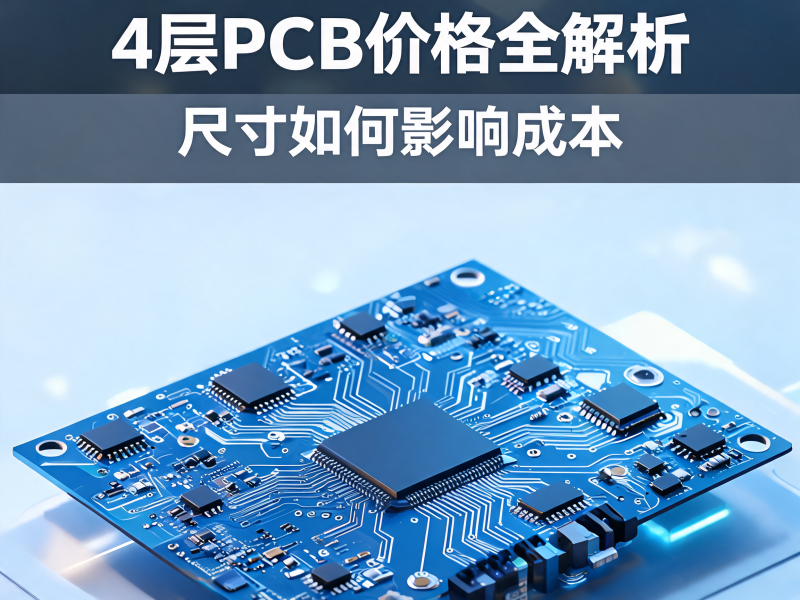 4 层 PCB 打样价格全解析：尺寸如何影响成本？