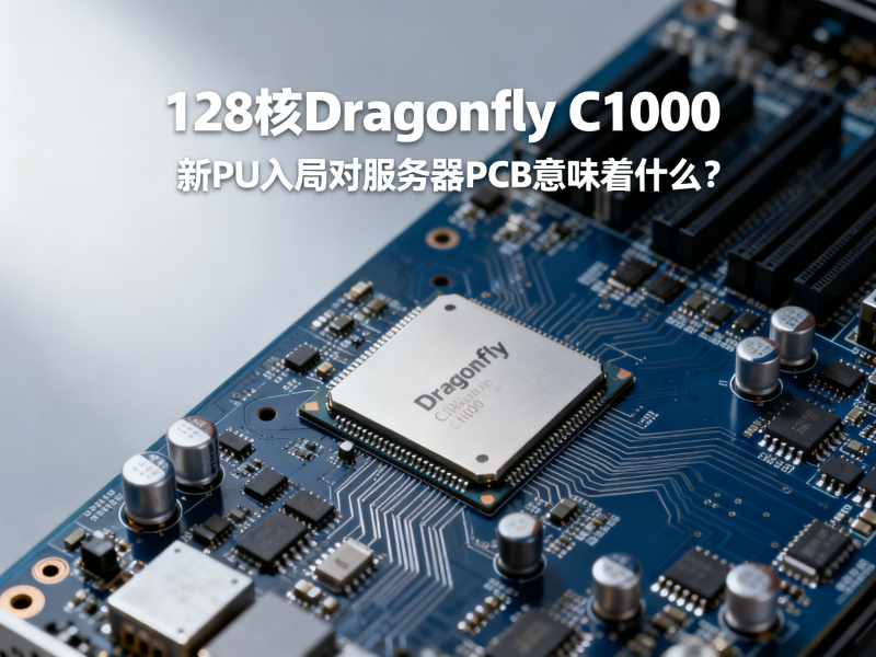 128核Dragonfly C1000：新CPU入局对服务器PCB意味着什么？