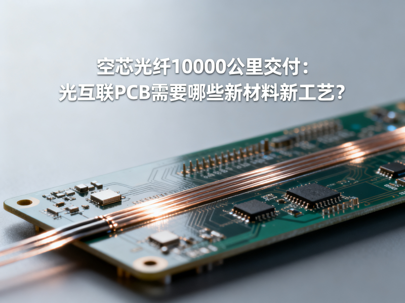 空芯光纤10000公里交付：光互联PCB需要哪些新材料新工艺？