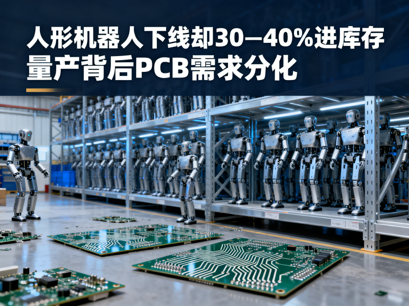 人形机器人下线却30–40%进库存：量产背后PCB需求分化
