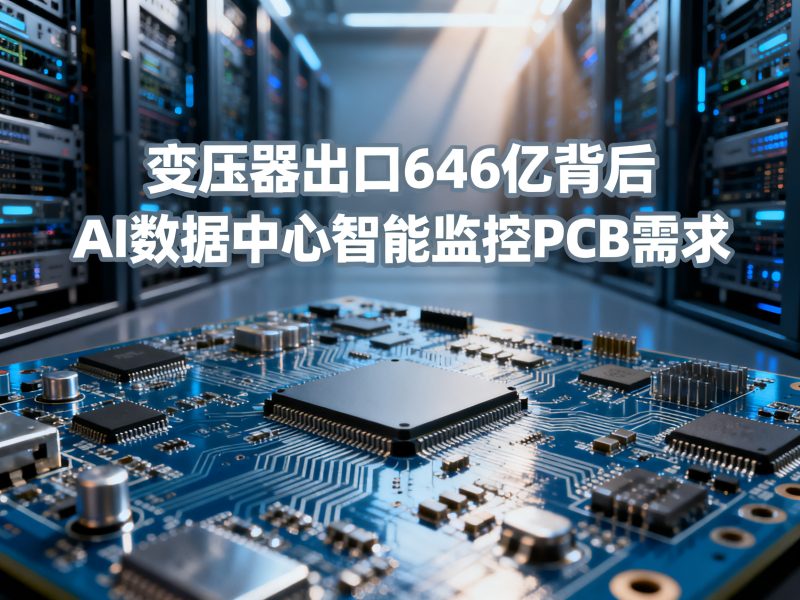 变压器出口646亿背后：AI数据中心的PCB需求有多大