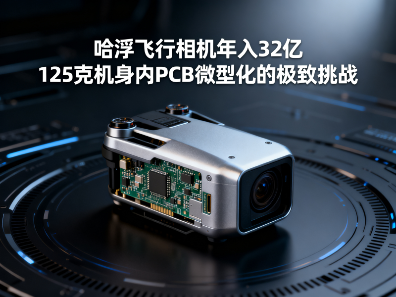 哈浮飞行相机年入32亿：125克机身内PCB微型化的极致挑战