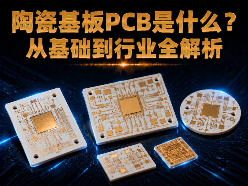 陶瓷基板PCB是什么？从基础到行业全解析