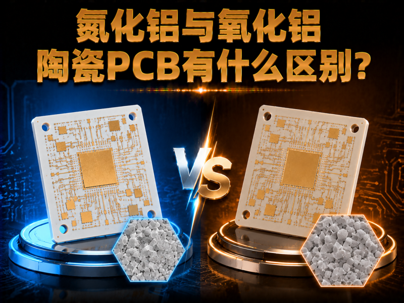 氮化铝与氧化铝陶瓷PCB有什么区别？
