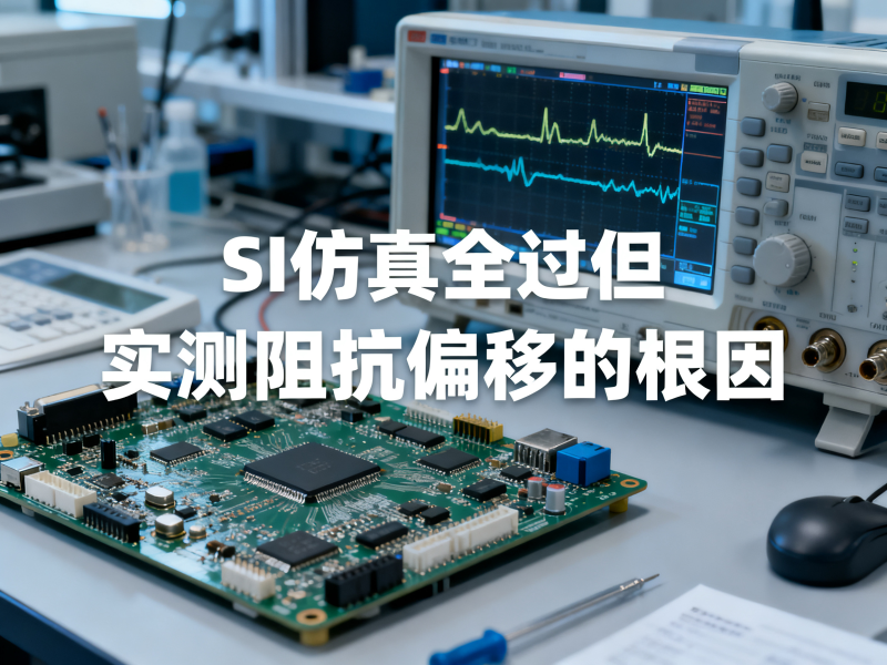 高速PCB信号隐性干扰三大辅料盲区：SI仿真全过但实测阻抗偏移的根因