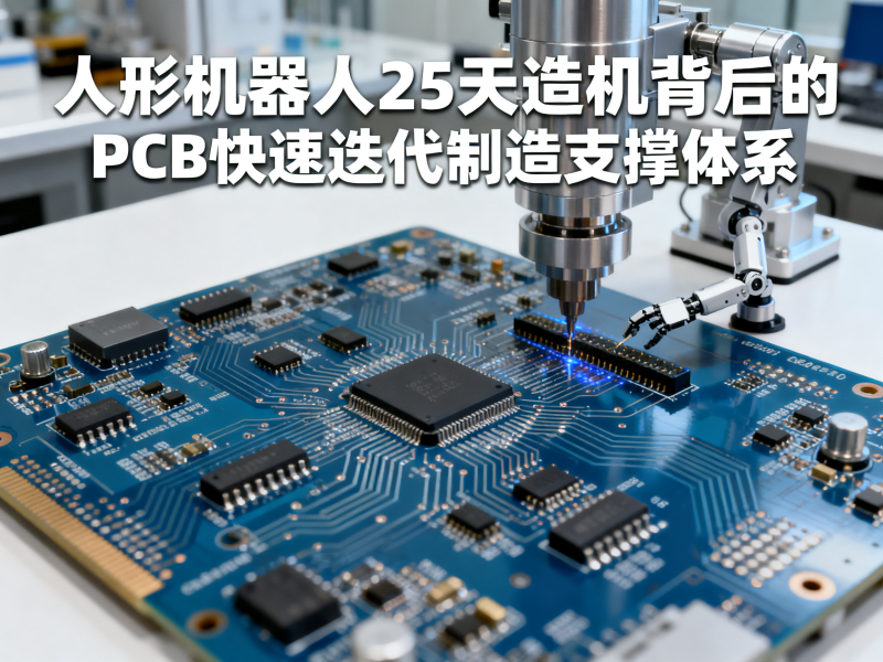 从“凌枢”到“Roboto”——人形机器人25天造机背后的PCB快速迭代制造支撑体系