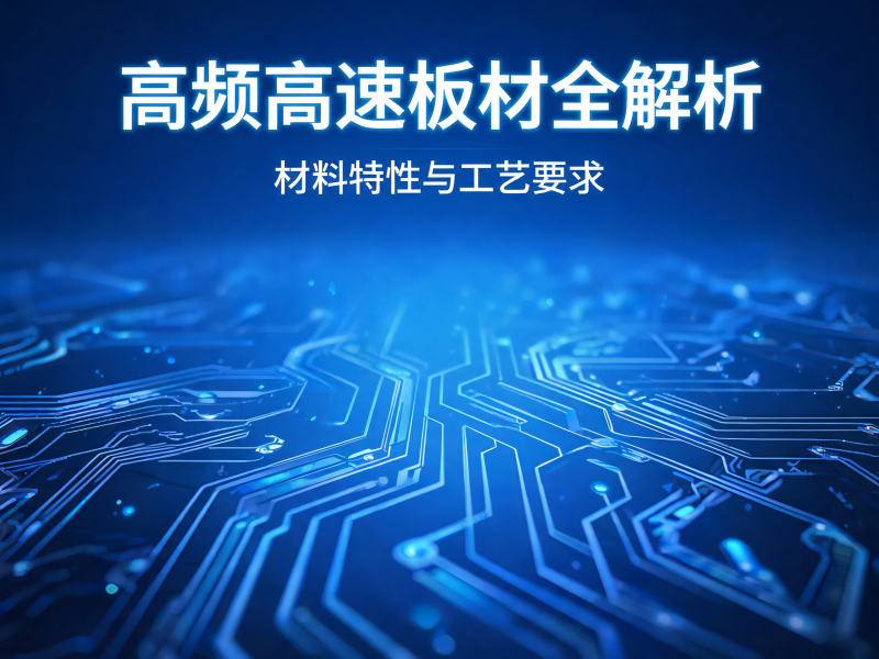 高频高速 PCB 板材全解析：材料特性与工艺要求