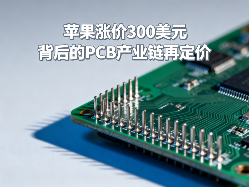 AI算力冲击下的成本重构：苹果涨价300美元背后的PCB产业链再定价