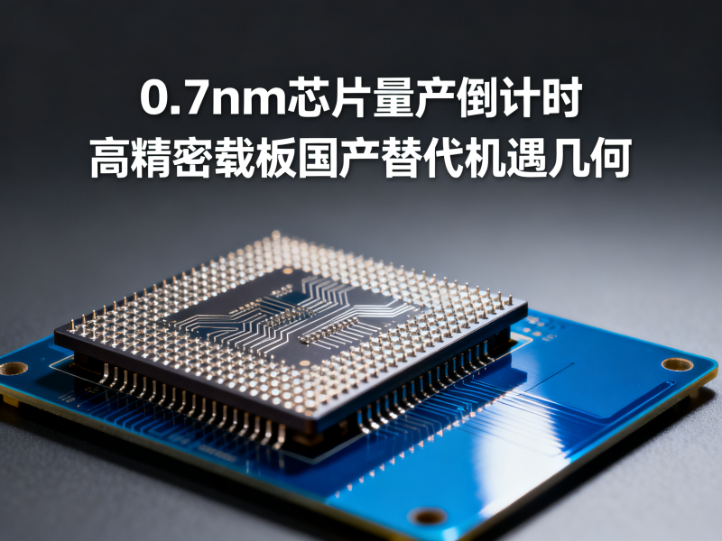 0.7nm芯片量产倒计时：高精密载板国产替代机遇几何