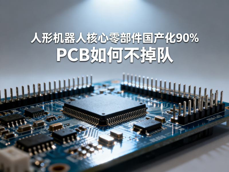 人形机器人核心零部件国产化90%：PCB如何不掉队