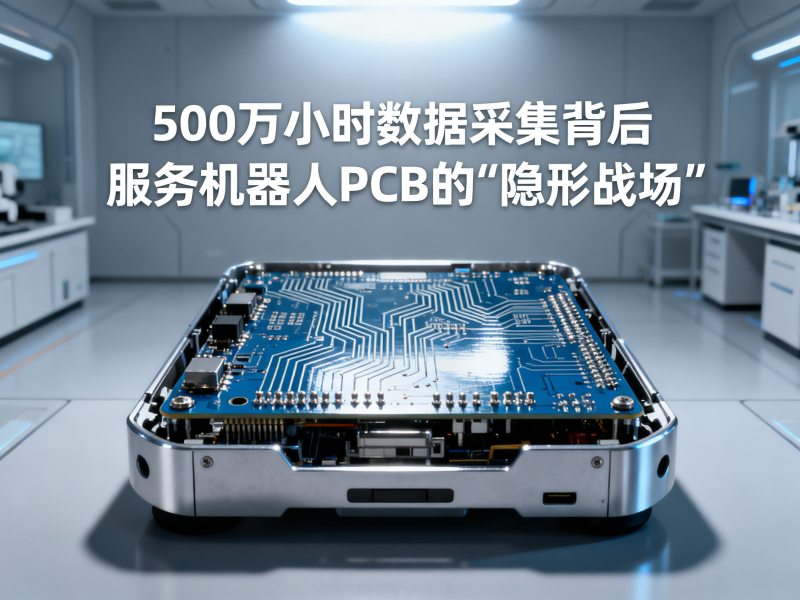 500万小时数据采集背后：服务机器人PCB的