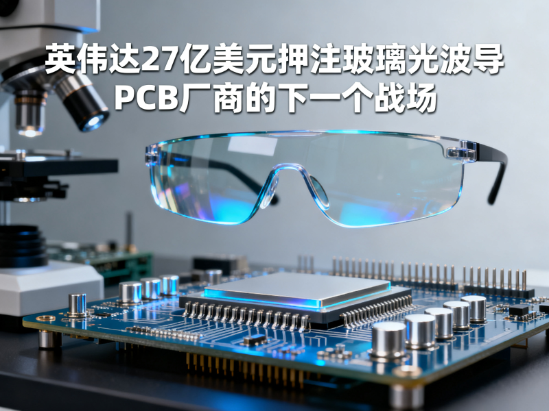 英伟达27亿美元押注玻璃光波导：PCB厂商的下一个战场