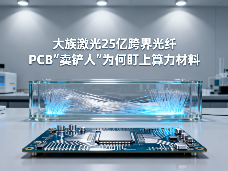 大族激光25亿跨界光纤：PCB