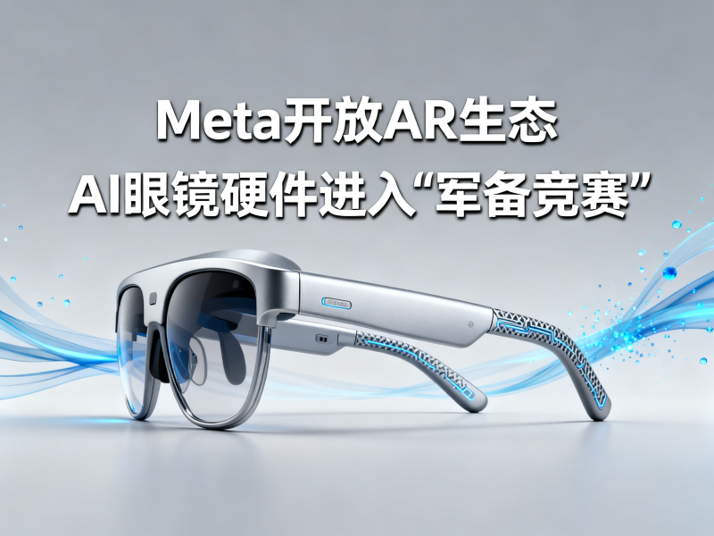 Meta开放AR生态：AI眼镜硬件进入