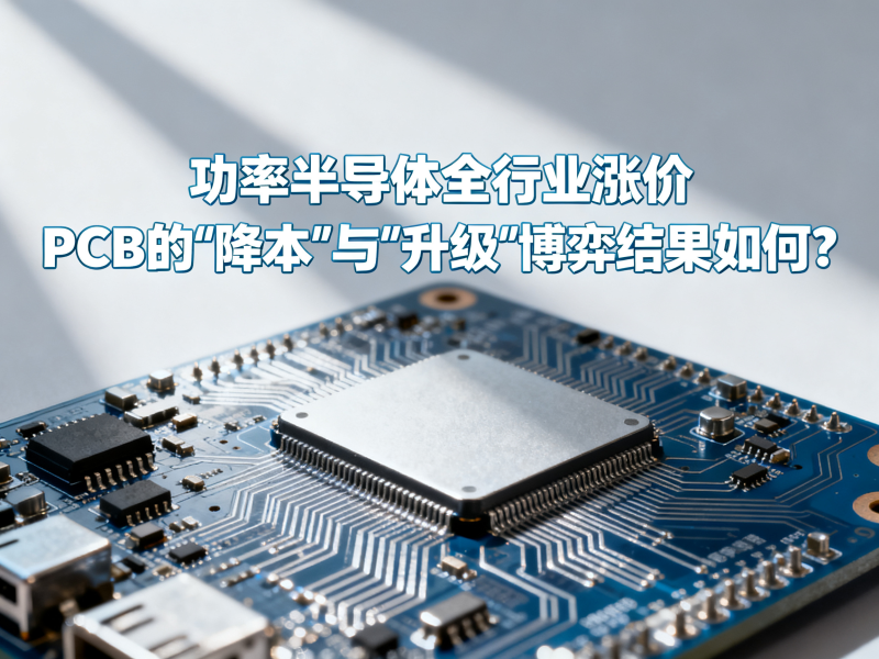 功率半导体全行业涨价：PCB的
