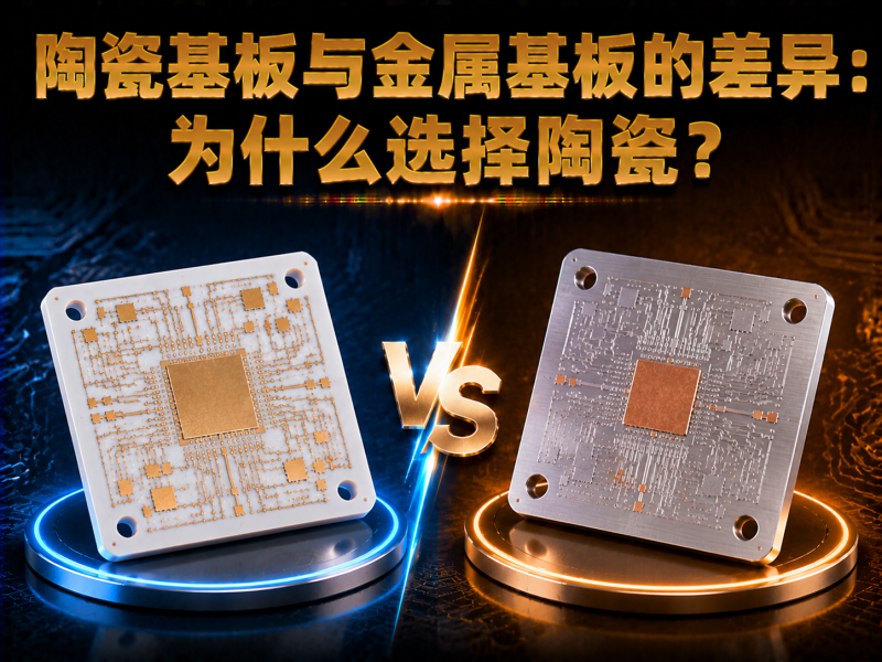 陶瓷基板与金属基板的差异：为什么选择陶瓷？