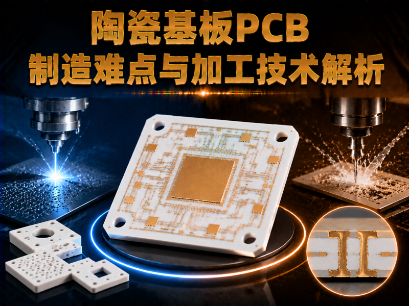 陶瓷基板PCB制造难点与加工技术解析