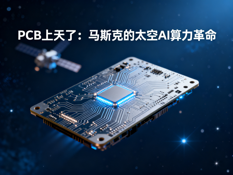 PCB上天了：马斯克的太空AI算力革命