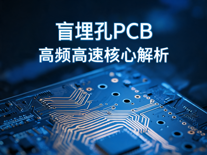 高频高速 PCB 为什么必须用盲埋孔？不只是为了节省空间