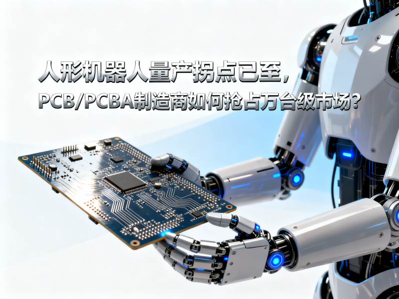 人形机器人量产拐点已至，PCB/PCBA制造商如何抢占万台级市场？