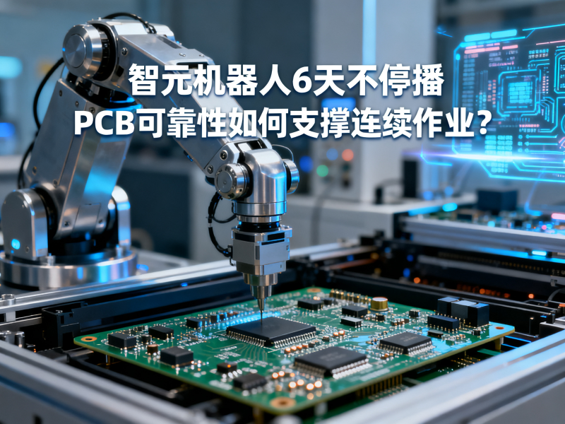 智元机器人6天不停播，PCB可靠性如何支撑连续作业？