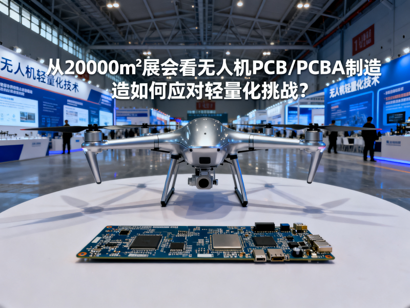 从20000㎡展会看无人机PCB/PCBA制造如何应对轻量化挑战？