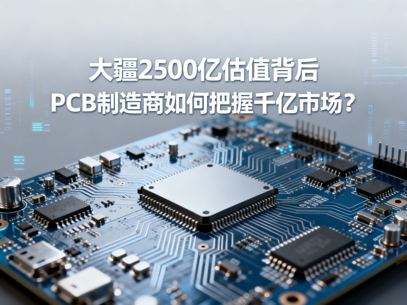 大疆2500亿估值背后，PCB制造商如何把握千亿市场？