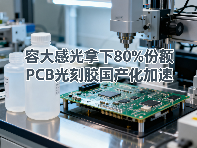 容大感光拿下80%份额，PCB光刻胶国产化加速