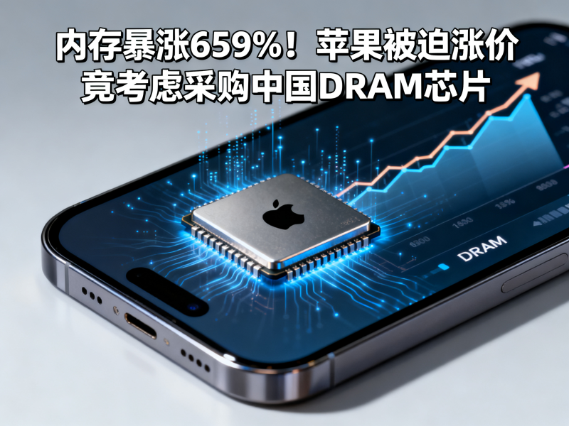聚多邦|2026年电子行业简报（内存暴涨659%！苹果被迫涨价，竟考虑采购中国DRAM芯片）