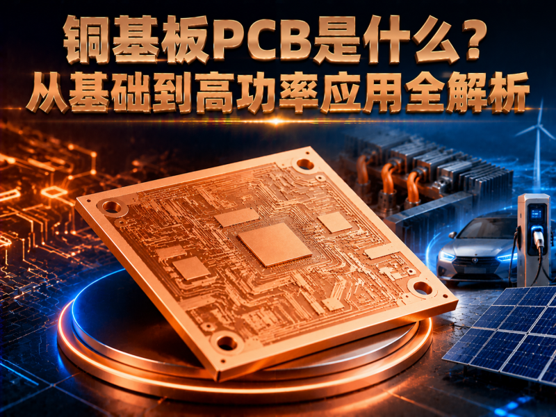 铜基板PCB是什么？从基础到高功率应用全解析