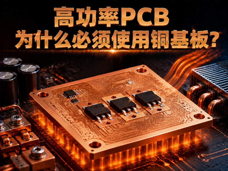 高功率PCB为什么必须使用铜基板？