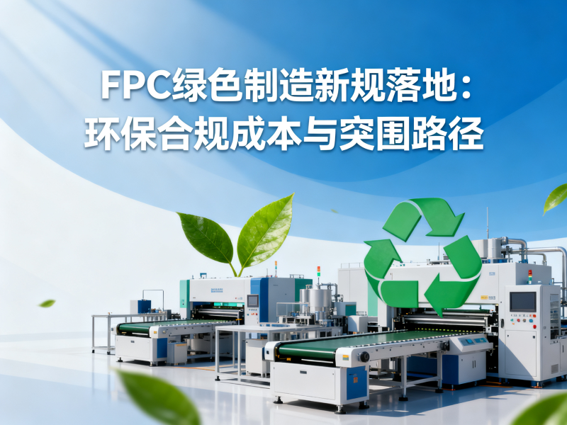 FPC绿色制造新规落地：环保合规成本与突围路径