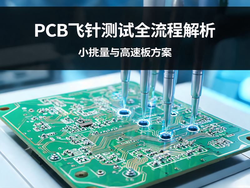 PCB 飞针测试全流程解析：小批量与高速板方案