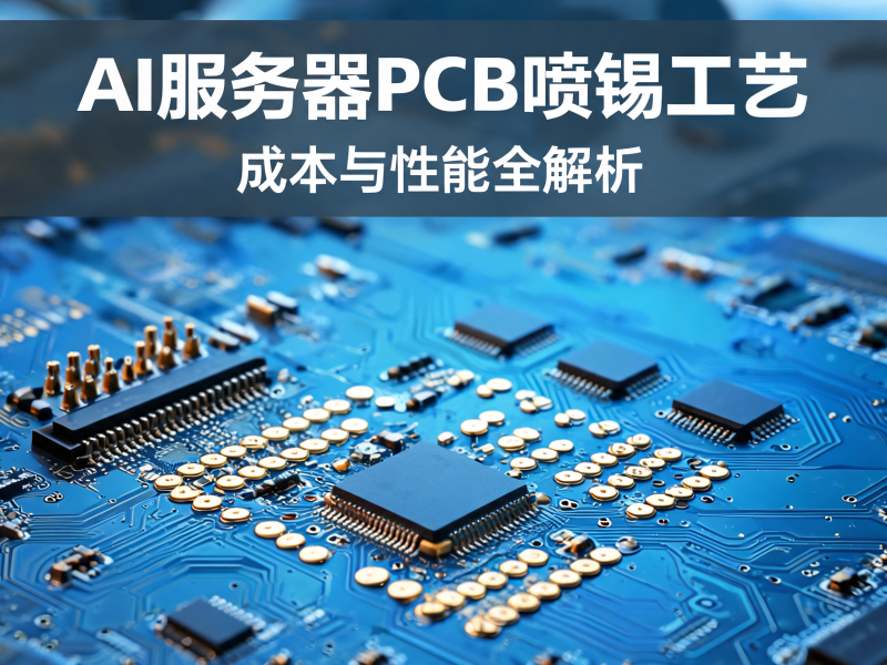 AI 服务器 PCB 为什么必须用喷锡工艺？成本与性能全解析