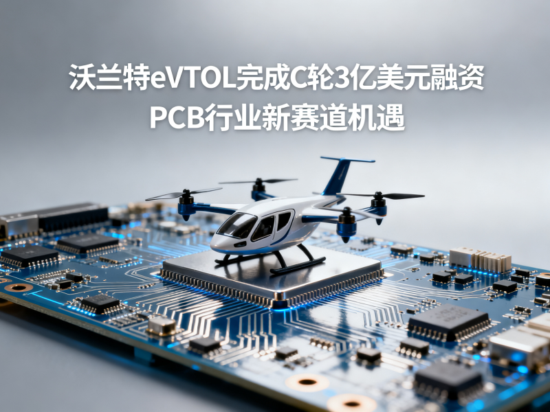 沃兰特eVTOL完成C轮3亿美元融资，给PCB行业带来哪些新赛道？