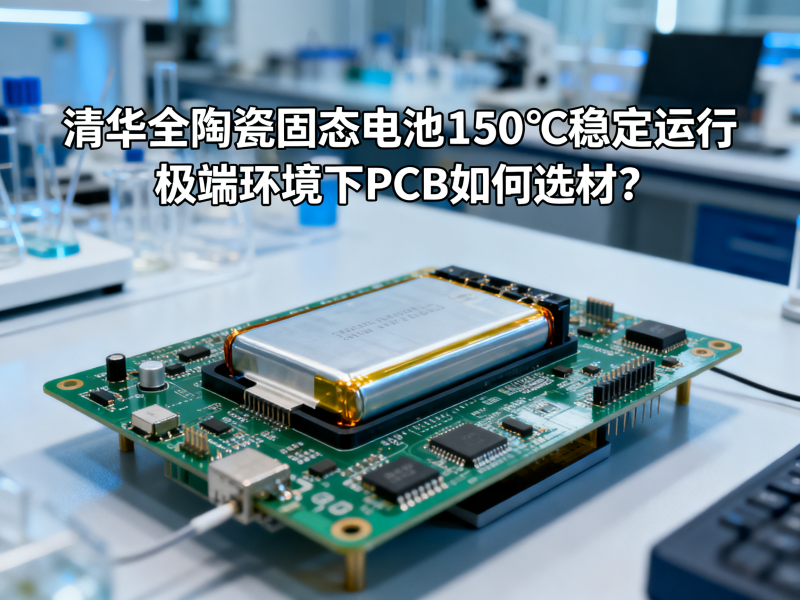 清华全陶瓷固态电池150℃稳定运行：极端环境下PCB如何选材？