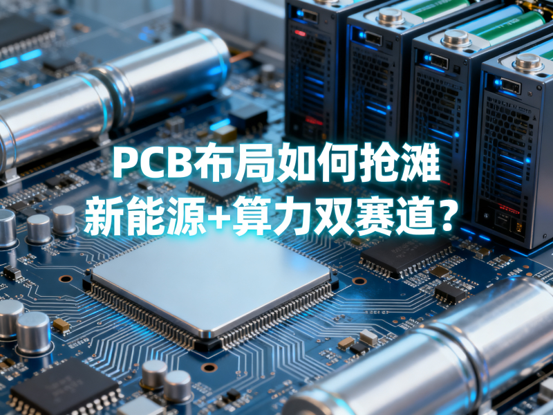 AI算力/新能源/光储三大需求共振，PCB布局如何抢滩新能源+算力双赛道？