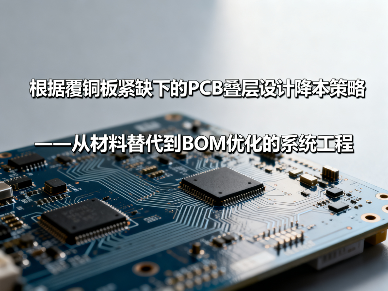 覆铜板紧缺下的PCB叠层设计降本策略——从材料替代到BOM优化的系统工程