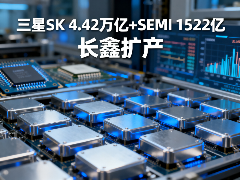 三星SK 4.42万亿+SEMI 1522亿+长鑫扩产，PCB产业链从