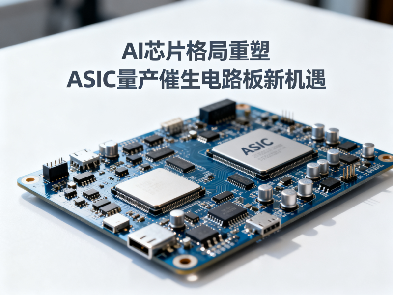 AI芯片格局重塑：ASIC量产催生电路板新机遇