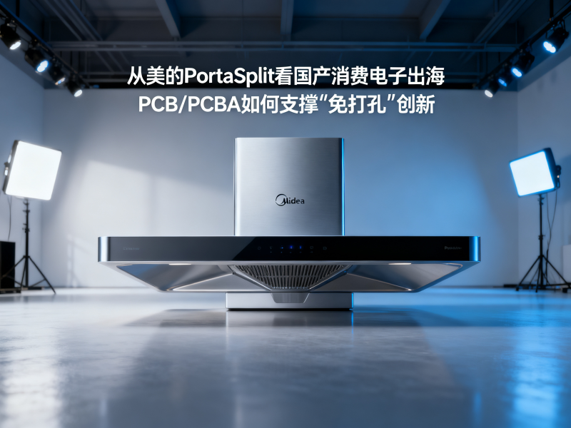 从美的PortaSplit看国产消费电子出海：PCB/PCBA如何支撑