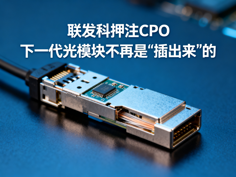 联发科押注CPO光互联芯片：下一代光模块不再是“插出来”的