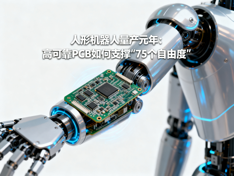 人形机器人量产元年：高可靠PCB如何支撑