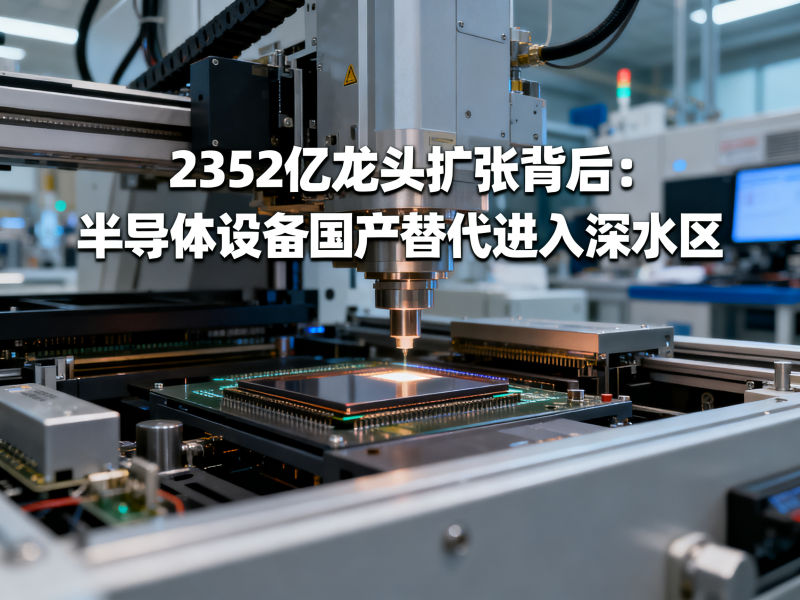 2352亿龙头扩张背后：半导体设备国产替代进入深水区
