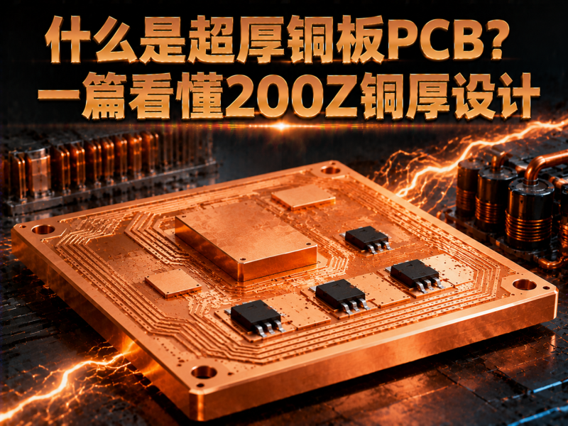 什么是超厚铜板PCB？一篇看懂20 oz铜厚设计
