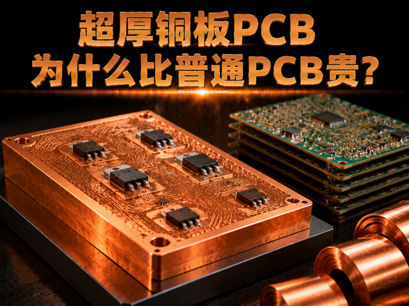 超厚铜板PCB为什么比普通PCB贵？