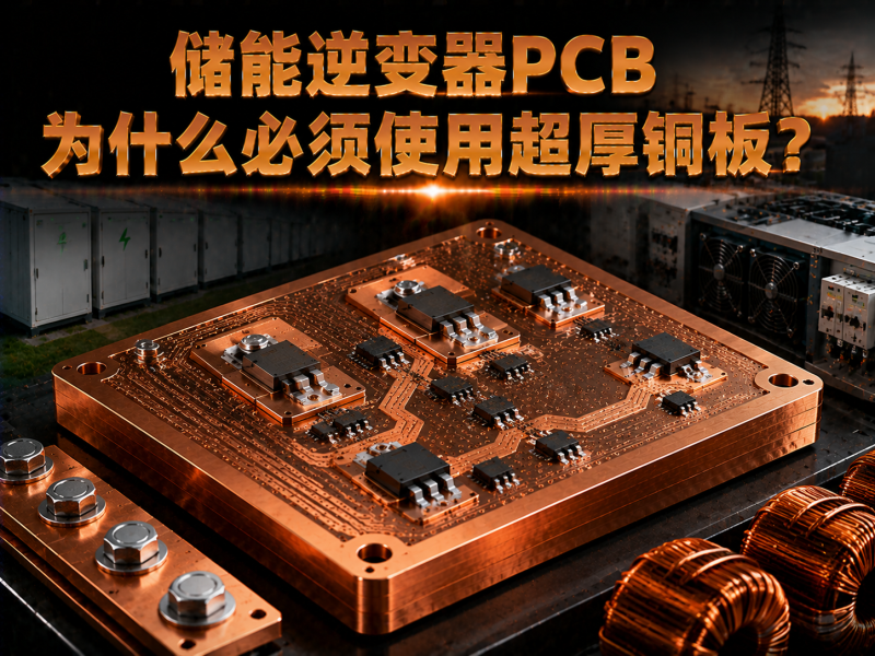 储能逆变器PCB为什么必须使用超厚铜板？